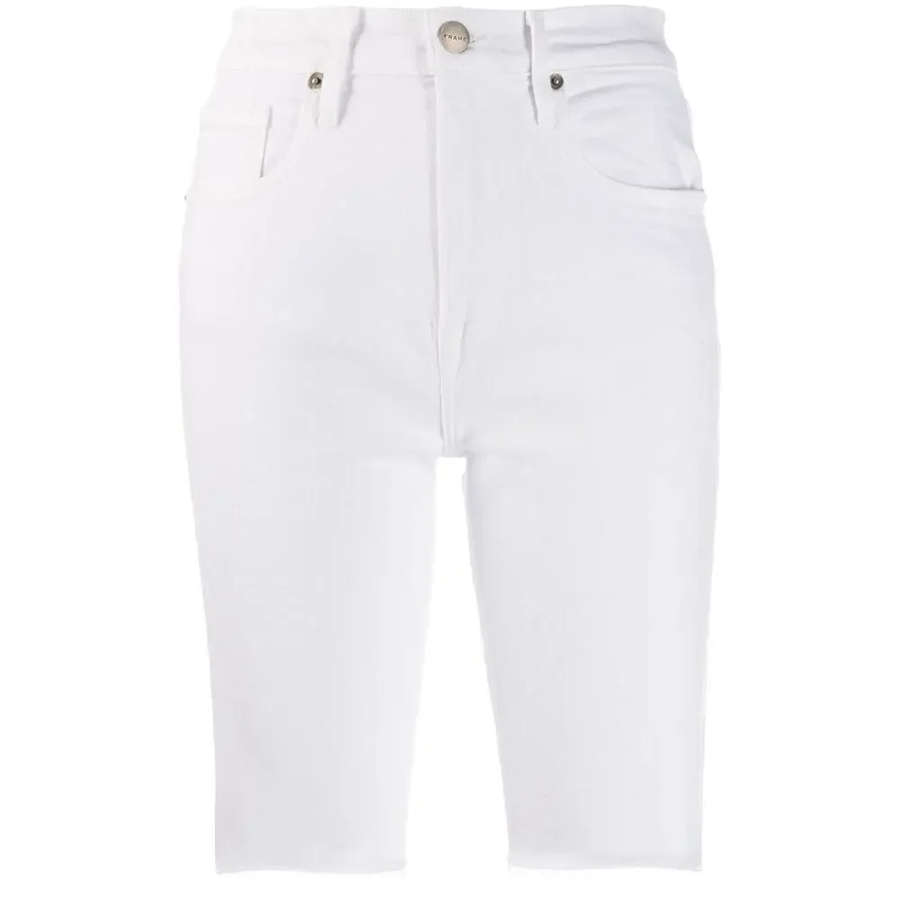 FRAME Women's Blanc Le Vintage Bermuda Shorts Size 26 NWT